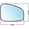 Image de Miroir De Rechange Bombé Côté Passager Renault Megane 3 08  / Laguna 3 08