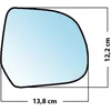 Image de Miroir De Rechange Bombé Côté Passager Dacia Duster 2010  / Lodgy 2012  / Nissan