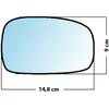 Image de Miroir De Rechange Bombé Côté Passager Peugeot 306 97>02