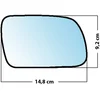 Image de Miroir De Rechange Bombé Côté Passager Peugeot 307 01>09