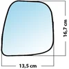 Image de Miroir De Rechange Bombé Côté Passager Citroen Berlingo 2013  / Peugeot Partner 2013 