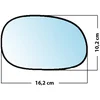 Image de Miroir De Rechange Bombé Côté Passager Renault Laguna I 94>01