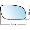 Image de Miroir De Rechange Bombé Côté Passager Vw Touran 03>07