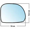 Image de Miroir De Rechange Bombé Côté Passager Fiat 500l 2012 