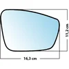 Image de Miroir De Rechange Bombé Côté Passager Seat Mii 2011  / Skoda Citigo 2011  / Octavia