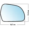 Image de Miroir De Rechange Bombé Côté Passager Audi Q3 2011 