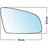 Image de Miroir De Rechange Bombé Côté Passager Audi A4 01>07 / A3 03>08 / A6 04>08