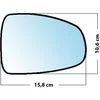 Image de Miroir De Rechange Bombé Côté Passager Audi A1 2010 