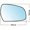 Image de Miroir De Rechange Bombé Côté Passager Audi A3 Sportback 2008 2012