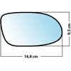 Image de Miroir De Rechange Bombé Côté Passager Mercedes Classe A 97>04 / Clk / Slk