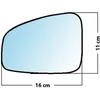 Image de Miroir De Rechange Grand Angle Côté Conducteur Renault Megane Iii 08  / Laguna Iii