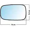 Image de Miroir De Rechange Grand Angle Côté Conducteur Renault Clio Iii 2005 -> 2012