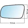 Image de Miroir De Rechange Grand Angle Côté Conducteur Vw Passat / Golf / Seat Arosa / Skoda