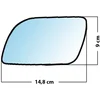Image de Miroir De Rechange Grand Angle Côté Conducteur Vw Polo 01>05