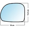 Image de Miroir De Rechange Grand Angle Côté Conducteur Fiat 500l 2012 