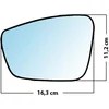 Image de Miroir De Rechange Grand Angle Côté Conducteur Seat Mii 2011  / Skoda Citigo 2011  /
