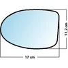 Image de Miroir De Rechange Grand Angle Côté Conducteur Renault Twingo 93>95