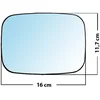 Image de Miroir De Rechange Grand Angle Côté Conducteur Citroen C15 84>05