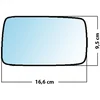 Image de Miroir De Rechange Grand Angle Côté Conducteur Vw Golf 3 / Vento / Jetta A3