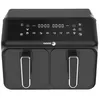 Image de Airfryer 8L - Fagor - Friteuse Sans Huile 2 Cuves De 4L - 2200W - 8 Programmes - Noir