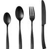 Image de Ménageres - Arthur Martin - Am5136 - 24 Pieces - Acier Inoxydable - Finition Noir