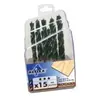 Image de Coffret plastique de 15 meches hss helicoidales pour bois reflex 201.500.15