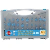 Image de Coffret de 30 mèches de défonceuse DEF.428.30 LEMAN 428.700.30