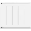 Image de Radiateur à inertie Carrera Indiana 1000 W en céramique blanc