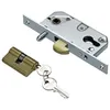 Image de Serrure à crochet axe 60mm pour porte coulissante coffre de 96mm - IBFM - 5100