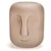 Image de Vase masque marron - Amadeus - Marron - Verre