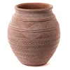 Image de Vase Casablanca 35 cm - Amadeus - Marron - Pierre