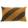 Image de Coussin bande trio Kaki 40x60 cm - Amadeus - Multicolore - Coton