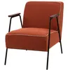 Image de Fauteuil Huggy uni orange - Amadeus - Orange - Tissu