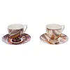 Image de Coffret de 2 tasses à thé Bettina - Amadeus - Décoré -