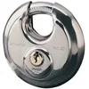 Image de Cadenas à Clés En Inox - Rond - Largeur 70 Mm