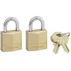 Image de Cadenas à Clés En Laiton Massif - Largeur 20 Mm