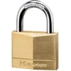 Image de Cadenas à Clés En Laiton Massif - Largeur 40 Mm - Anse 22mm