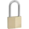 Image de Master Lock, Cadenas, Cadenas en laiton massif d'une largeur de 40 mm avec anse longue de 38 mm