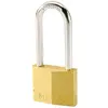 Image de Master Lock, Cadenas, large cadenas en laiton massif avec longue anse