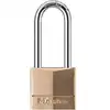 Image de Cadenas à Clés En Laiton Massif - Largeur 40 Mm - Anse 51 Mm