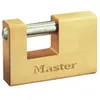 Image de Master lock cadenas rectangulaire en laiton 63mm