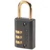 Image de Master lock cadenas à combinaison finition noire 30 mm