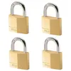 Image de Master Lock Cadenas 4 pcs Laiton massif 40 mm 140EURQNOP