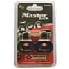 Image de Master Lock, Cadenas, Gepäckschloss 4681EURTBLK