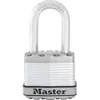 Image de MASTER LOCK Cadenas Très Haute Sécurité [A Clé] [Acier Laminé] [Extérieur] [Anse L] M15EURDLF - Idéal pour les remises, les garages, les clôtures et les portails
