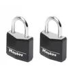 Image de Masterlock lot de 2 cadenas aluminium 30mm couverture vinyle