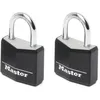 Image de Cadenas à Clé Aluminium 9130eurt - Noir