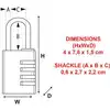 Image de Cadenas à Combinaison 7640eurd - Master Lock