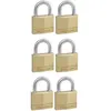 Image de Cadenas à Clé En Laiton Avec Anse Acier Cémenté