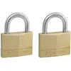 Image de Cadenas à Clés En Laiton Massif - Largeur 50 Mm